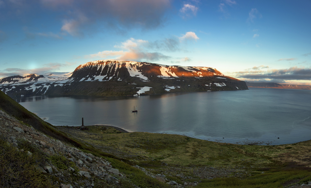 Sailing in the West Fjords