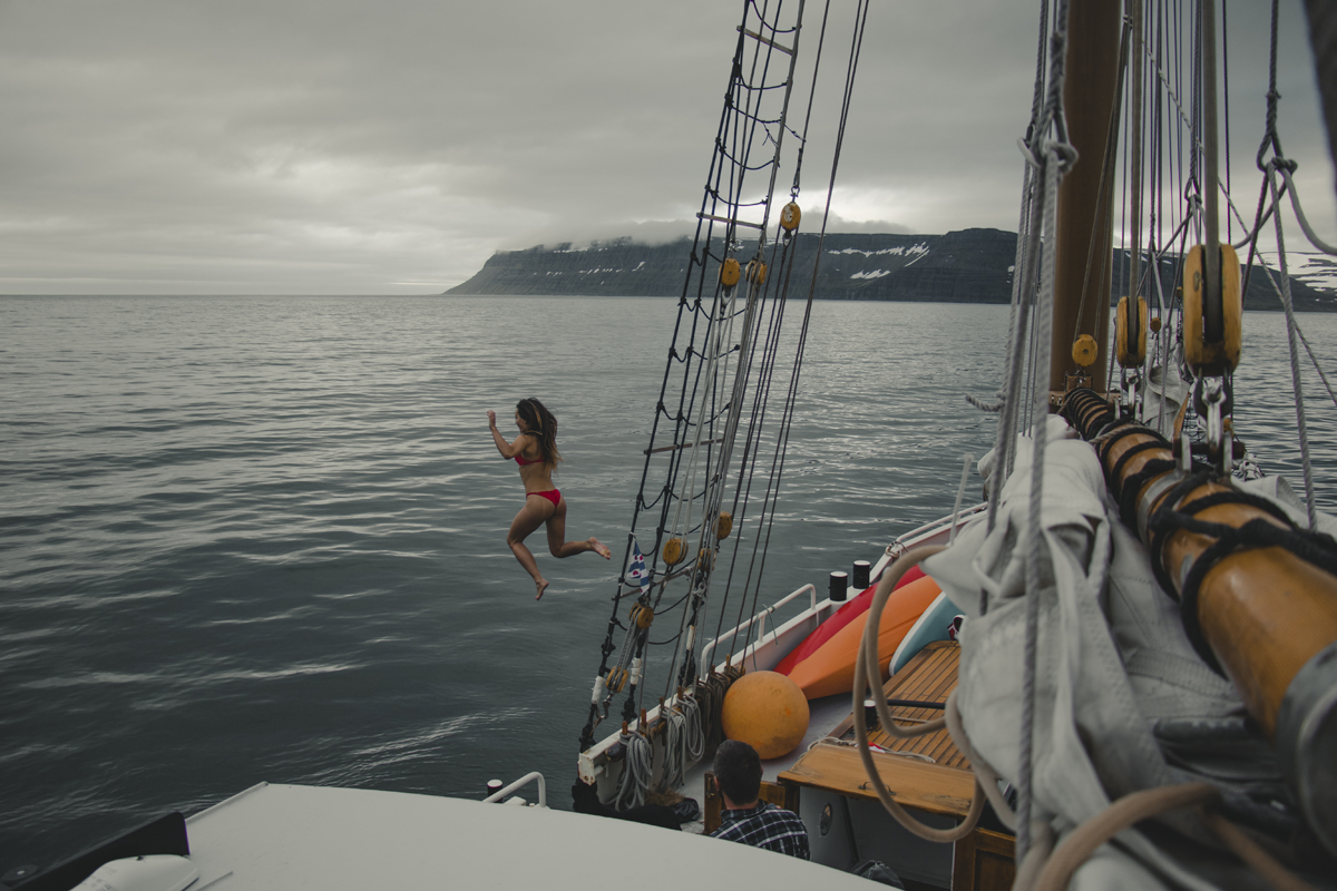 Sailing in the West Fjords